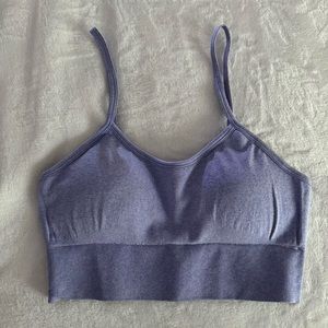 Purple Workout Bra